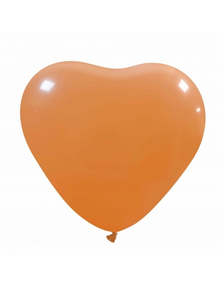 Globos Latex Corazon 40cm Pastel Melocoton