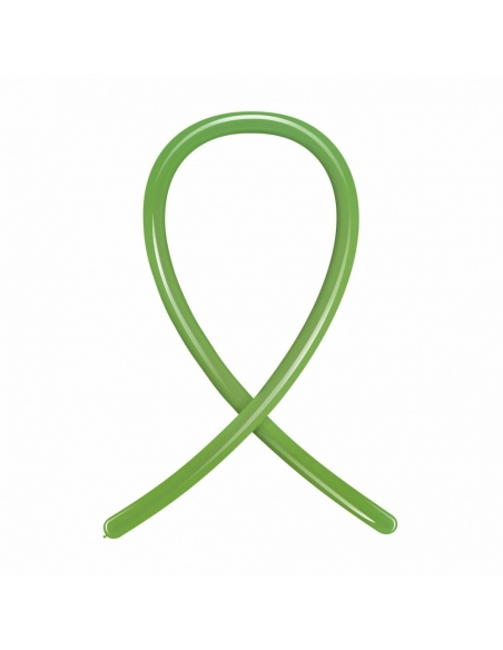 Globos Latex Globoflexia 160 Metalizado Verde Claro
