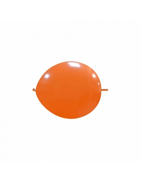 Globos Latex Redondos 2 Nudos 15cm Pastel Naranja PL04