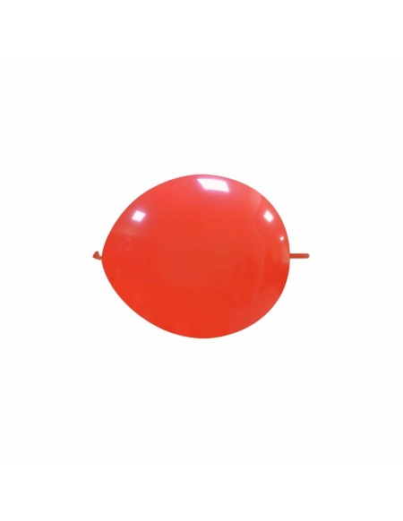 Globos Latex Redondos 2 Nudos 15cm Pastel Rojo PL05