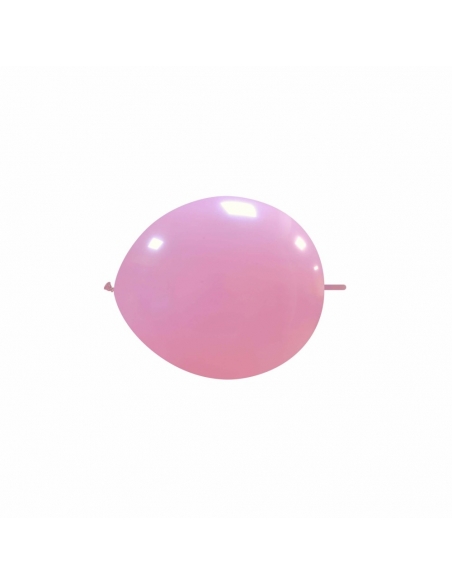 Globos Latex Redondos 2 Nudos 15cm Pastel Rosa PL06