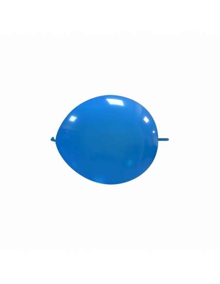 Globos Latex Redondos 2 Nudos 15cm Pastel Azul PL10