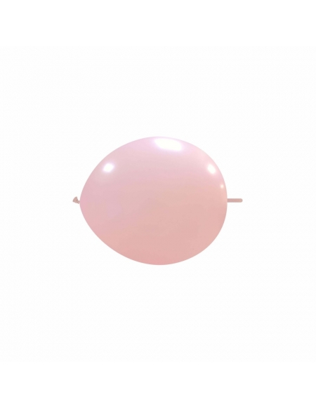 Globos Latex Redondos 2 Nudos 15cm Pastel Rosa Baby