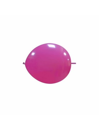Globos Latex Redondos 2 Nudos 15cm Pastel Fucsia