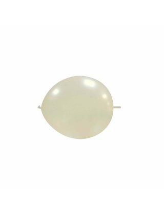 Globos Latex Redondos 2 Nudos 15cm Metalizado Perla ML28