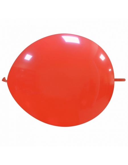 Globos Latex Redondos 2 Nudos 35cm Pastel Rojo PL05