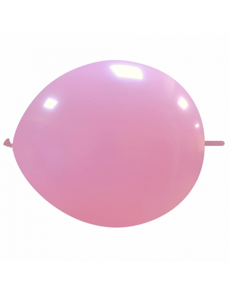 Globos Latex Redondos 2 Nudos 35cm Pastel Rosa PL06