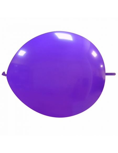 Globos Latex Redondos 2 Nudos 35cm Pastel Purpura PL08