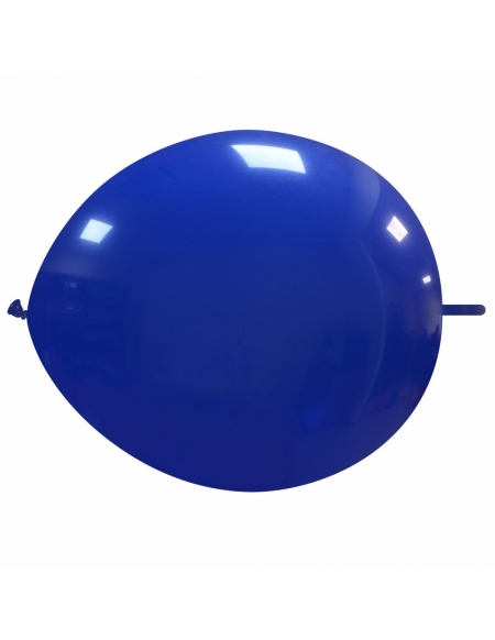 Globos Latex Redondos 2 Nudos 35cm Pastel Azul Oscuro PL46