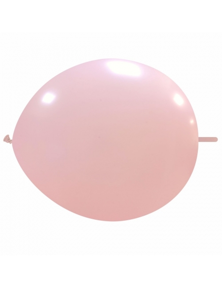 Globos Latex Redondos 2 Nudos 35cm Pastel Rosa Baby