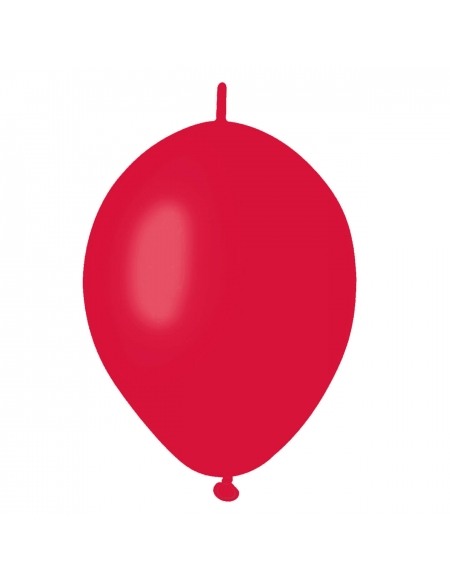 Globos Latex Redondos 2 Nudos 35cm Metalizado Rojo Oscuro ML53