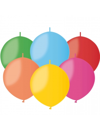 Globos Latex Redondos 2 Nudos 80cm Pastel Surtido PLS
