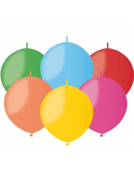 Globos Latex Redondos 2 Nudos 80cm Pastel Surtido PLS