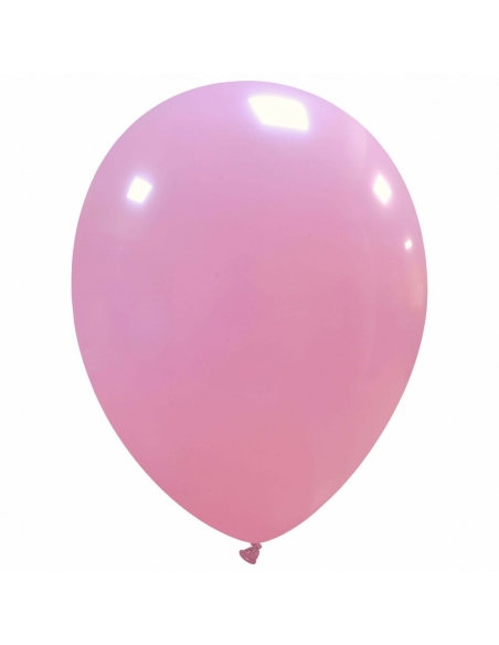 Globos Latex Redondos 30cm Pastel Rosa