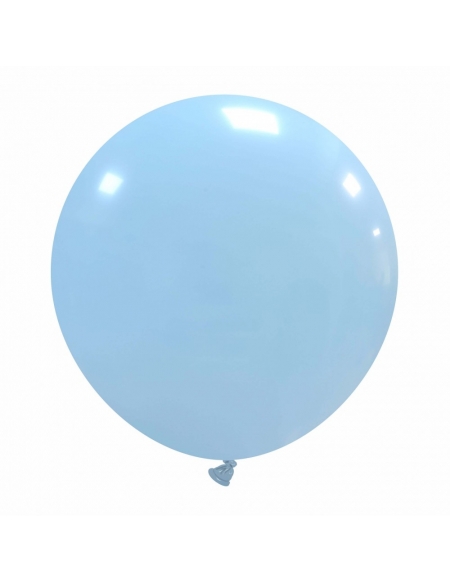 Globos Latex Esfericos 40cm Pastel Azul Baby