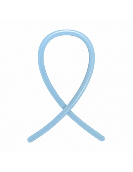 Globos Latex Globoflexia 160 Pastel Azul Baby