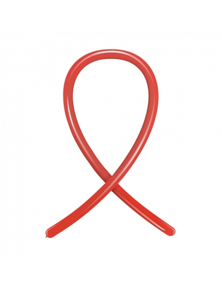 Globos Latex Globoflexia 160 Metalizado Rojo Oscuro