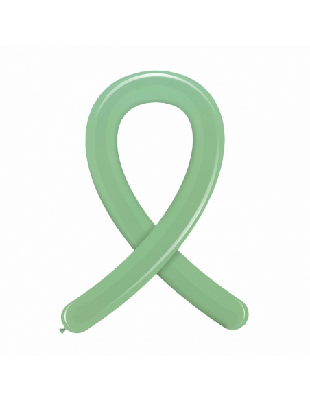 Globos Latex Globoflexia 260 Pastel Verde Mint