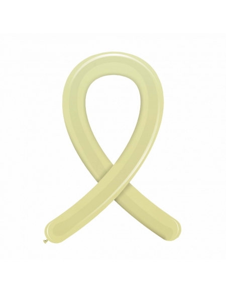 Globos Latex Globoflexia 350 Pastel Marfil