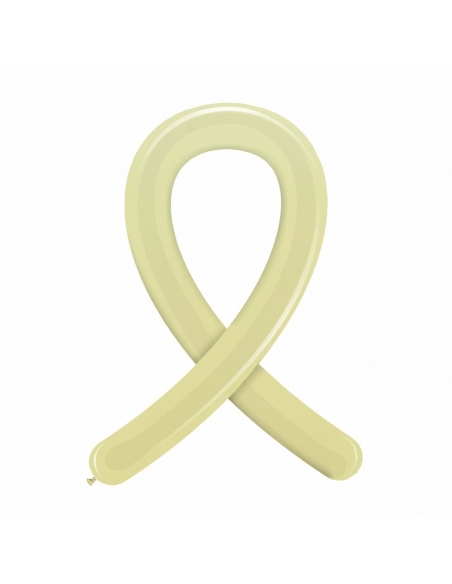 Globos Latex Globoflexia 350 Pastel Marfil
