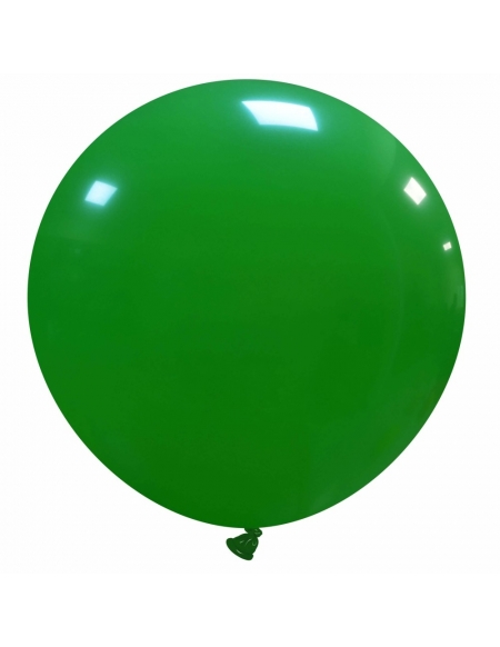Globos Latex Esfericos 100cm Pastel Verde Oscuro