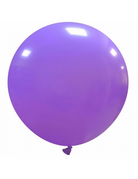 Globos Latex Esfericos 100cm Pastel Lavanda