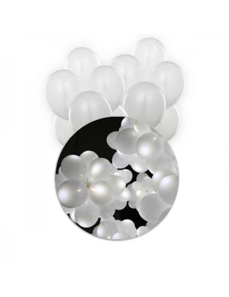 Globos LED Blancos 30cm Luz Constante