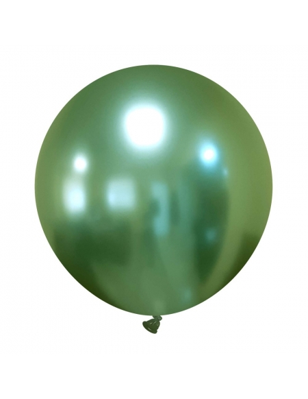 Globo Titanium Chrome Redondo 60cm Verde Claro