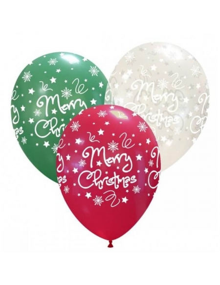 Globo Christmas Night Redondo 30cm Surtido