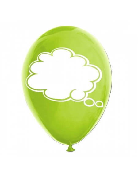 Globos Nubes Latex Redondos 30cm Pastel Verde Claro