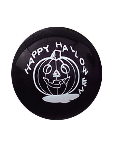 Globos Calabaza Latex Esfericos 75cm Negro