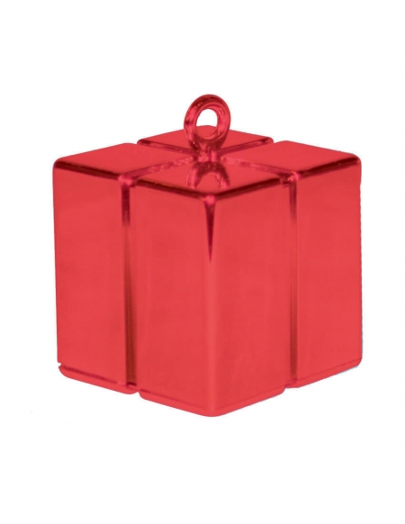 Contrapesos para Globos 110 Gramos Caja Regalo Rojo