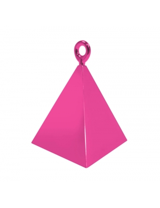 Contrapesos para Globos 150 Gramos Piramide Rosa Hot
