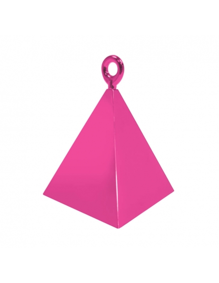 Contrapesos para Globos 150 Gramos Piramide Rosa Hot