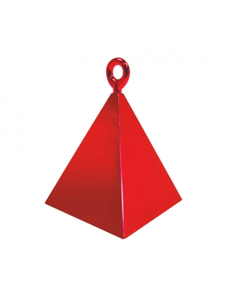 Contrapesos para Globos 150 Gramos Piramide Rojo