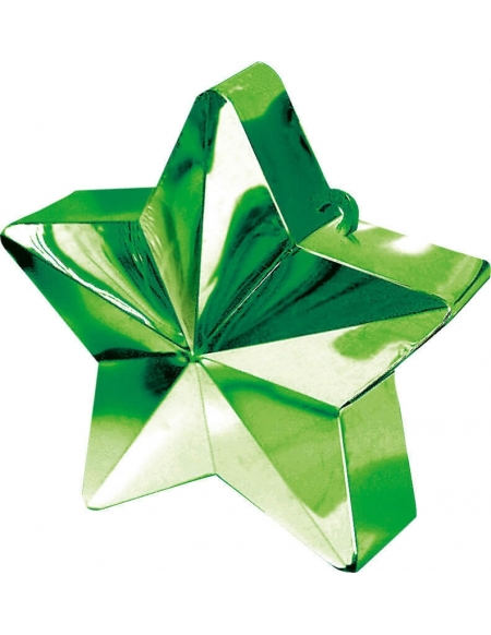 Contrapesos para Globos 150 Gramos Estrella Verde