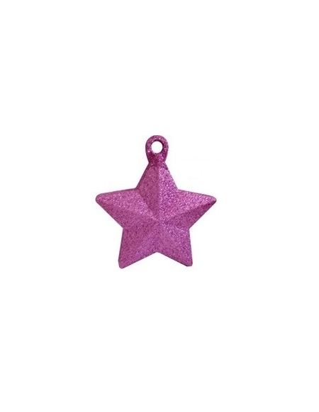 Contrapeso 150 Gramos Estrella Purpurina Rosa