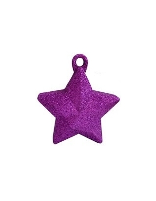 Contrapeso 150 Gramos Estrella Purpurina Purpura