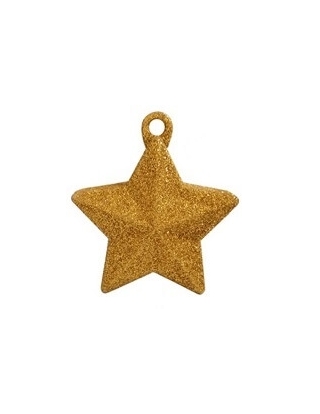 Contrapeso 150 Gramos Estrella Purpurina Oro