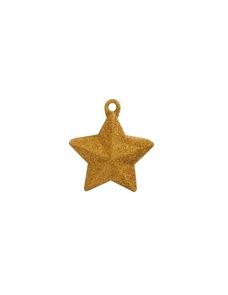 Contrapeso 150 Gramos Estrella Purpurina Oro