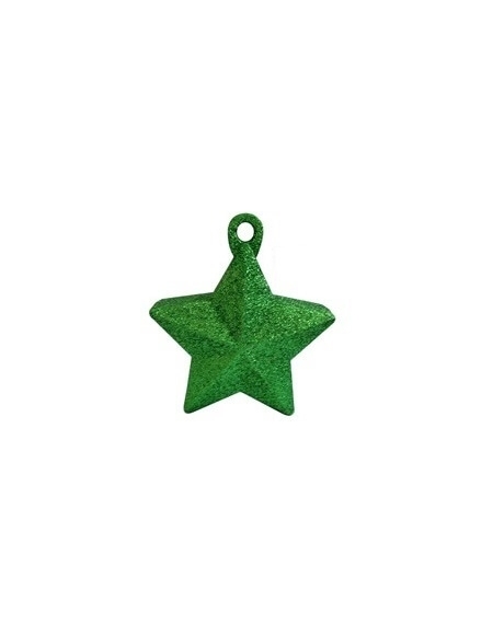 Contrapeso 150 Gramos Estrella Purpurina Verde