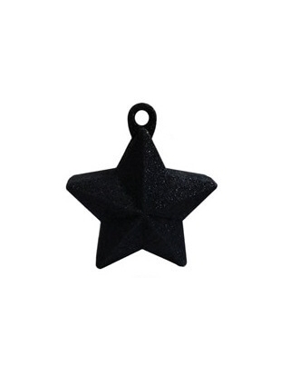 Contrapeso 150 Gramos Estrella Purpurina Negro