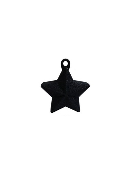 Contrapeso 150 Gramos Estrella Purpurina Negro