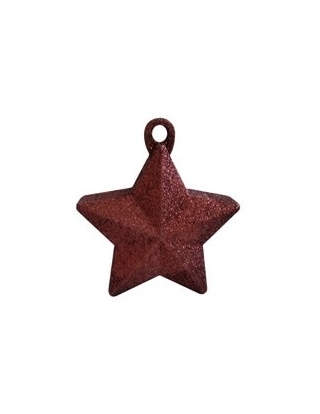 Contrapeso 150 Gramos Estrella Purpurina Chocolate