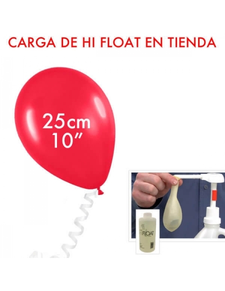 Carga de Hi Float Latex Redondos 25cm