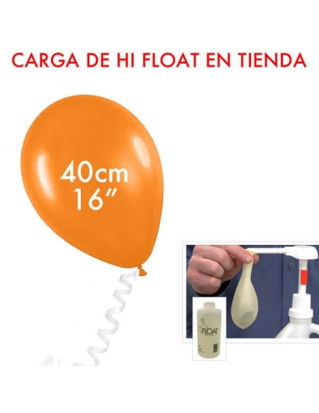 Carga de Hi Float Latex Redondos 40cm