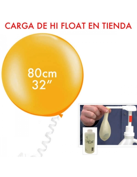 Carga de Hi Float Latex Redondos 80cm