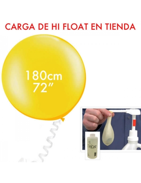 Carga de Hi Float Latex Redondos 180cm