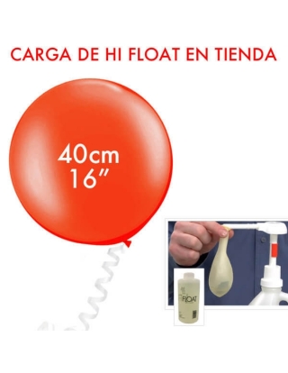 Carga de Hi Float Latex Esfericos 40cm