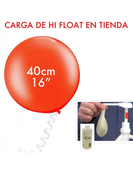 Carga de Hi Float Latex Esfericos 40cm